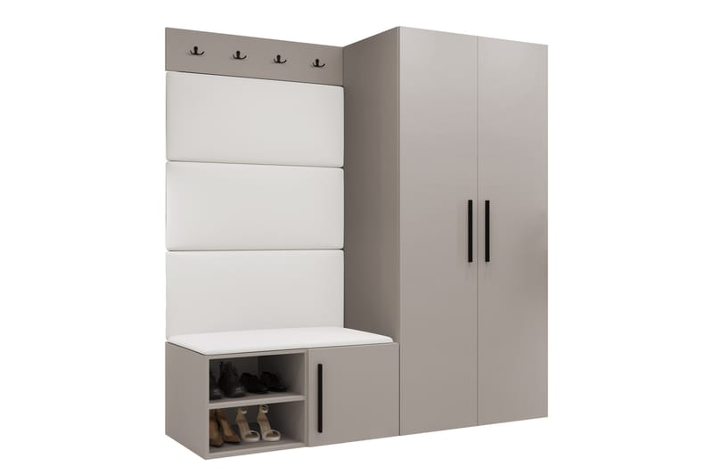 Farosa Hall Møbelsett - Beige - Møbler - Gangmøbler - Møbelsett til gang & entre