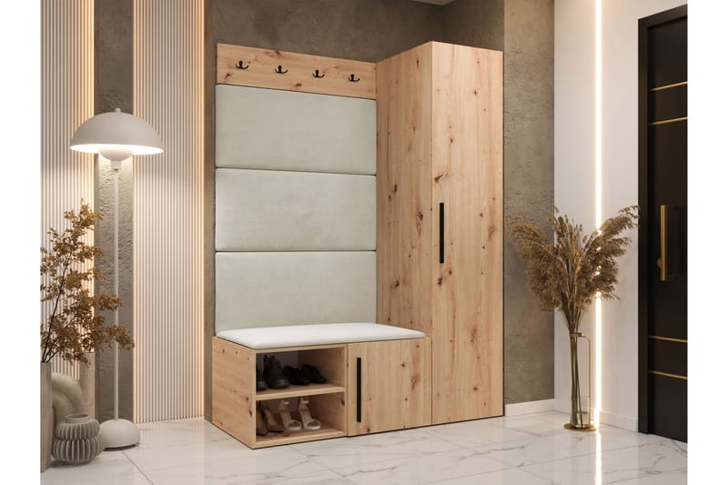 Farosa Hall Møbelsett - Brun - Møbler - Gangmøbler - Møbelsett til gang & entre