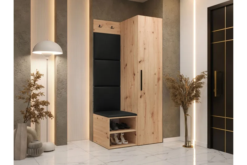 Farosa Hall Møbelsett, Brun