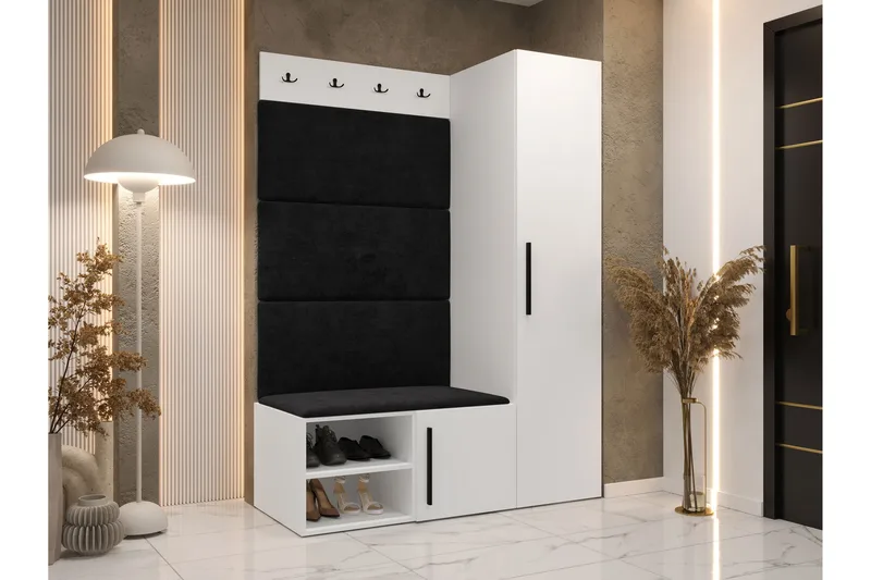 Farosa Hall Møbelsett - Hvit - Møbler - Gangmøbler - Møbelsett til gang & entre