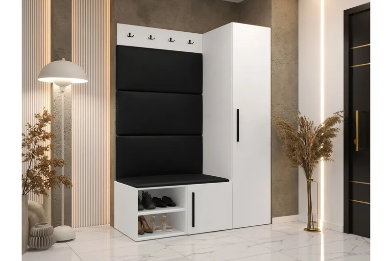 Farosa Hall Møbelsett - Hvit - Møbler - Gangmøbler - Møbelsett til gang & entre