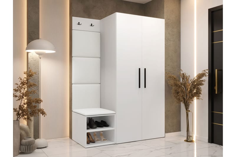 Farosa Hall Møbelsett, Hvit