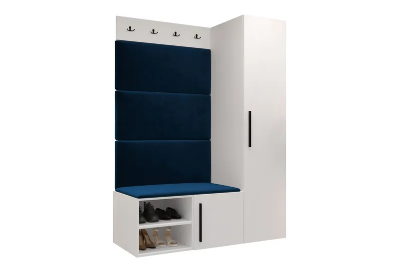 Farosa Hall Møbelsett, Hvit