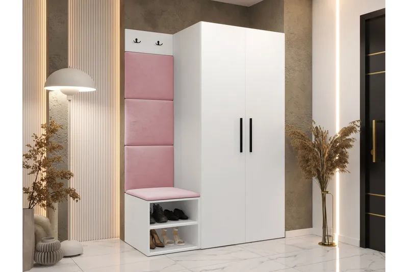 Farosa Hall Møbelsett, Hvit