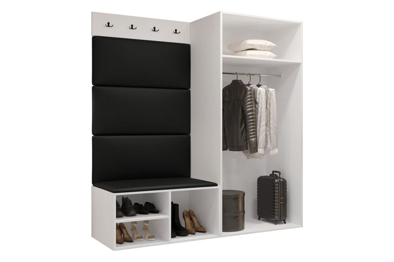 Farosa Hall Møbelsett - Svart Og Hvitt - Møbler - Gangmøbler - Møbelsett til gang & entre