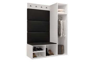 Farosa Hall Møbelsett - Svart/Brun - Møbler - Gangmøbler - Møbelsett til gang & entre