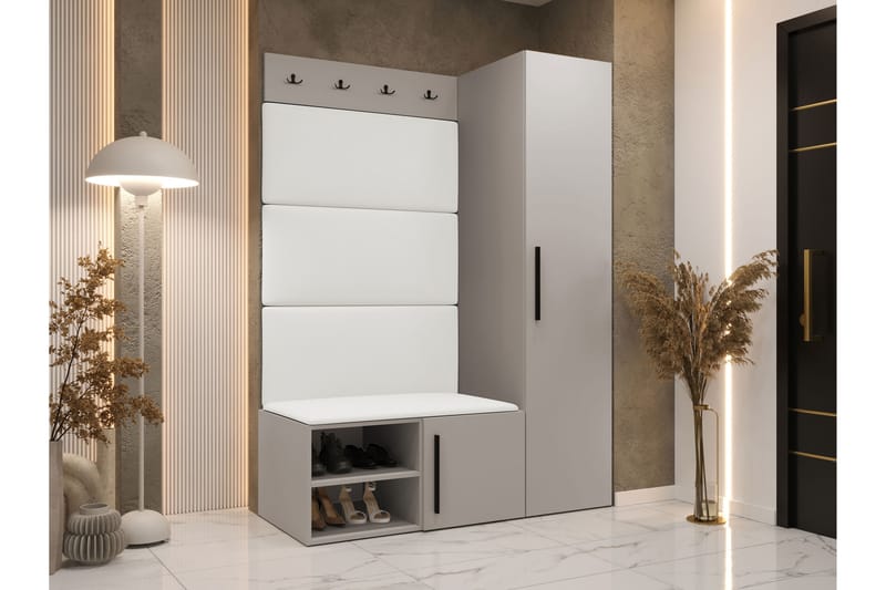 Farosa Hall Møbelsett - Svart/Brun - Møbler - Gangmøbler - Møbelsett til gang & entre