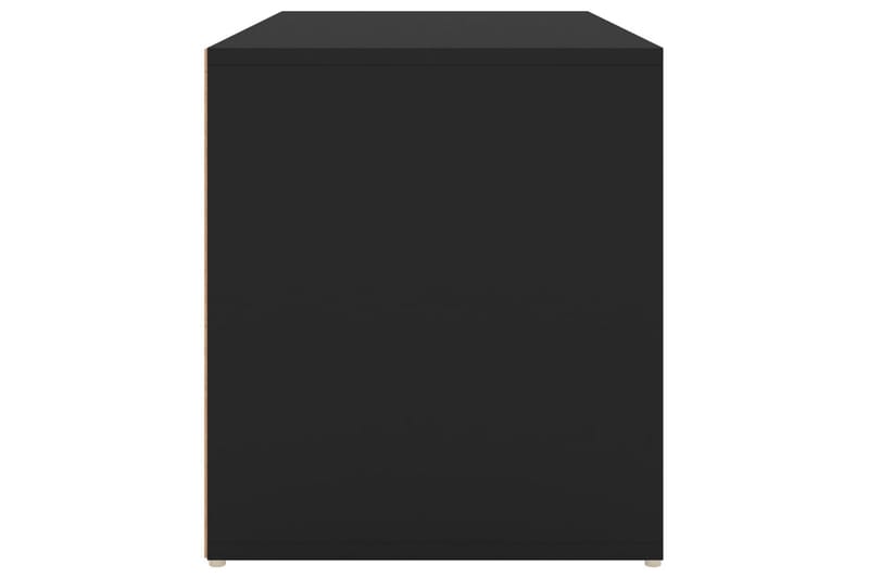 Gangbenk 80x40x45 cm svart sponplate - Svart - Benk - Gangbenk