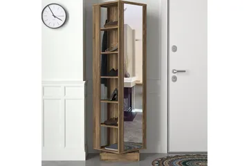 Garderobestativ Honi Valnøtt - Mørkebrun - Møbler - Gangmøbler - Møbelsett til gang & entre