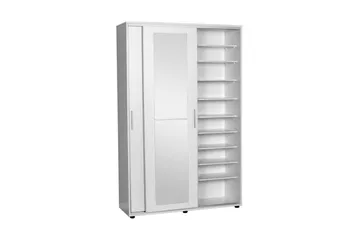 Garderobestativ Sael Hvit - Hvit - Møbler - Gangmøbler - Møbelsett til gang & entre