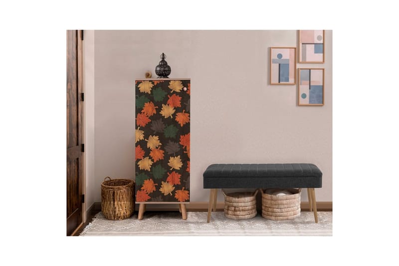 Gelsgan Entrémøbelsett - Antrasitt - Møbler - Gangmøbler - Møbelsett til gang & entre