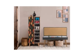 Gelsgan Entrémøbelsett - Antrasitt - Møbler - Gangmøbler - Møbelsett til gang & entre