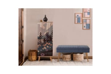 Gelsgan Entrémøbelsett - Mørkeblå - Møbler - Gangmøbler - Møbelsett til gang & entre