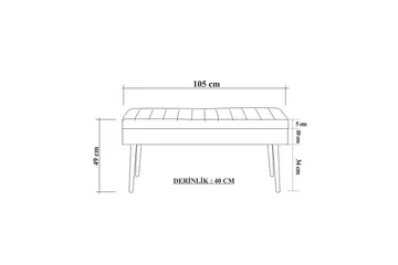 Gelsgan Entrémøbelsett - Mørkeblå - Møbler - Gangmøbler - Møbelsett til gang & entre