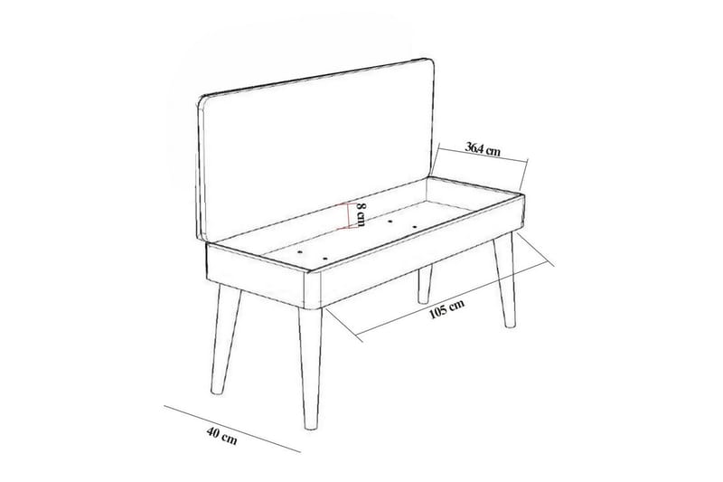 Gelsgan Entrémøbelsett - Stein - Møbler - Gangmøbler - Møbelsett til gang & entre