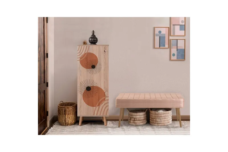 Gelsgan Entrémøbelsett - Stein - Møbler - Gangmøbler - Møbelsett til gang & entre