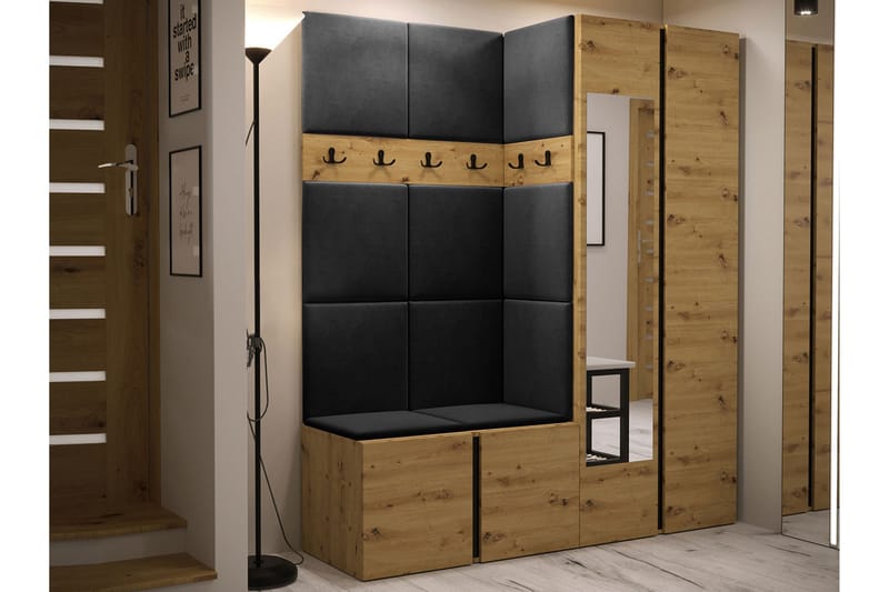 Hollan Entrémøbelsett - Møbler - Gangmøbler - Møbelsett til gang & entre