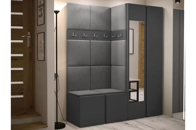 Hollan Entrémøbelsett - Møbler - Gangmøbler - Møbelsett til gang & entre