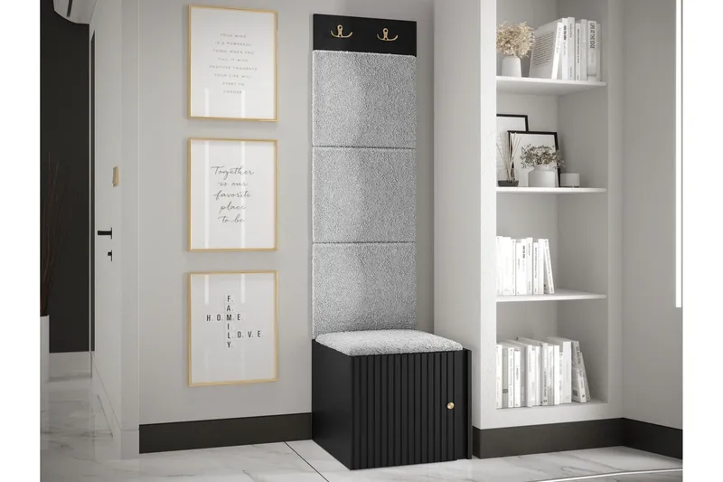 Hollan Hall Møbelsett - Beige - Møbler - Gangmøbler - Møbelsett til gang & entre