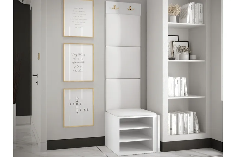 Hollan Hall Møbelsett - Beige - Møbler - Gangmøbler - Møbelsett til gang & entre