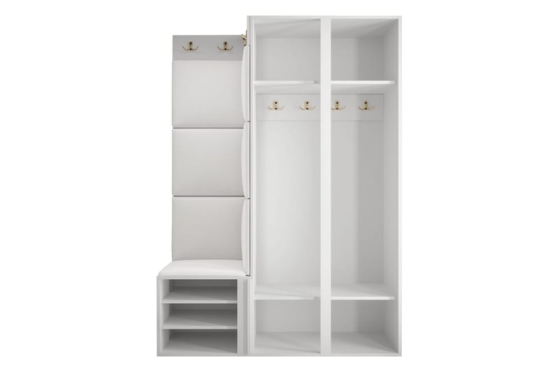 Hollan Hall Møbelsett - Brun - Møbler - Gangmøbler - Møbelsett til gang & entre