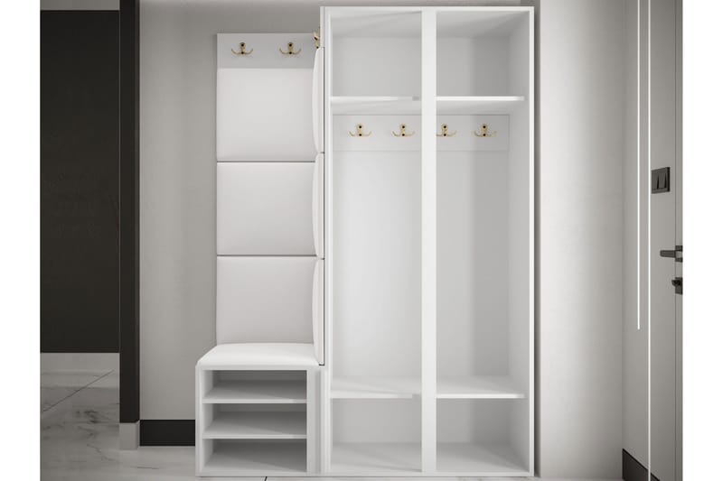 Hollan Hall Møbelsett - Brun - Møbler - Gangmøbler - Møbelsett til gang & entre