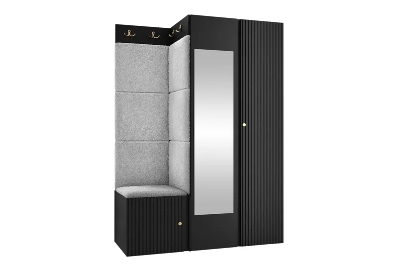 Hollan Hall Møbelsett, Brun