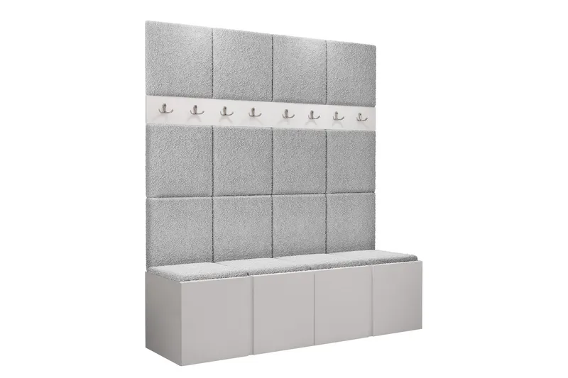 Hollan Hall Møbelsett, Grå