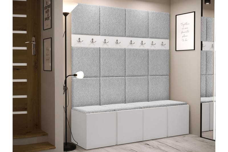 Hollan Hall Møbelsett - Grå - Møbler - Gangmøbler - Møbelsett til gang & entre
