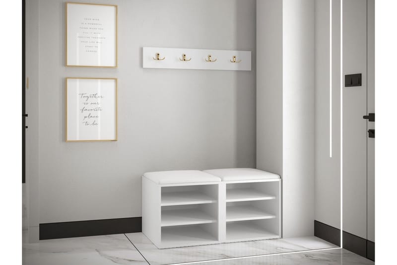 Hollan Hall Møbelsett - Grå - Møbler - Gangmøbler - Møbelsett til gang & entre