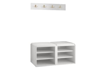 Hollan Hall Møbelsett - Grå - Møbler - Gangmøbler - Møbelsett til gang & entre