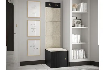 Hollan Hall Møbelsett - Hvit - Møbler - Gangmøbler - Møbelsett til gang & entre