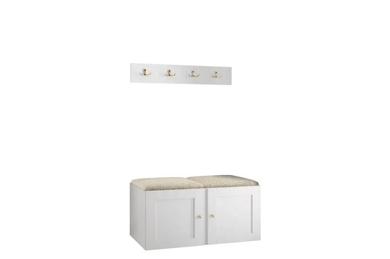 Hollan Hall Møbelsett, Svart