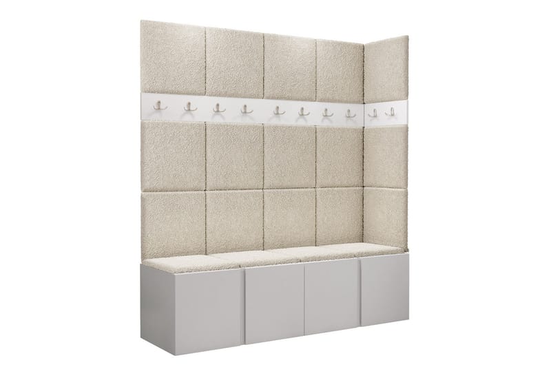 Hollan Hall Møbelsett, Svart/Brun