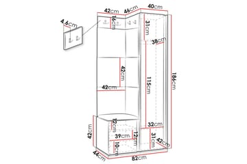 Hollan Hall Møbelsett - Møbler - Gangmøbler - Møbelsett til gang & entre