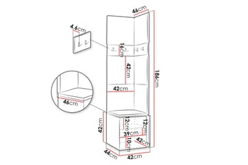 Hollan Hall Møbelsett - Møbler - Gangmøbler - Møbelsett til gang & entre