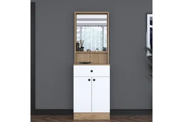 Hooda Gangmøbelsett - Valnøtt/Hvit - Møbler - Gangmøbler - Møbelsett til gang & entre