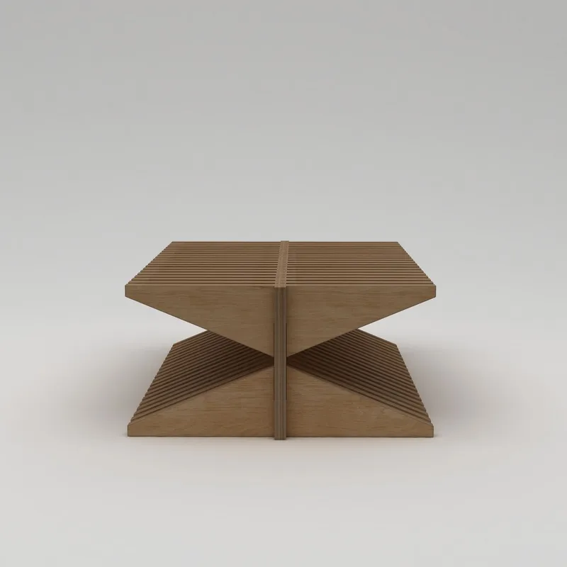 Lomira Benk 123 cm, Naturlig tre