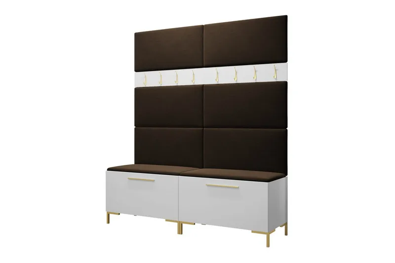 Dunvegan Gangmøbelsett 168x46 cm, Hvid