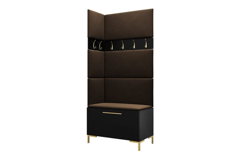 Dunvegan Gangmøbelsett 84x46 cm, Svart