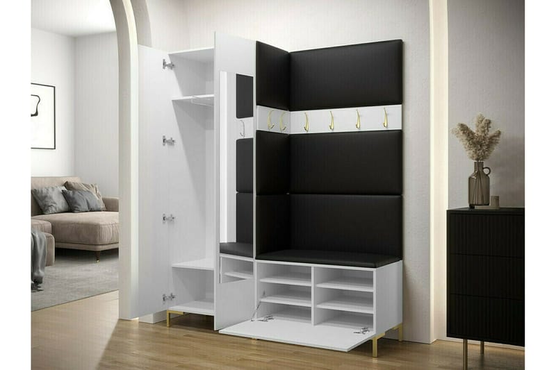 Dunvegan Hallmöbelset 158x46 cm Brown - Møbler - Gangmøbler - Møbelsett til gang & entre