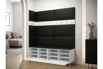 Dunvegan Hallmöbelset 168x46 cm Black - Møbler - Gangmøbler - Møbelsett til gang & entre