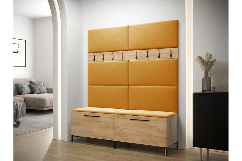 Dunvegan Hallmöbelset 168x46 cm Brown - Møbler - Gangmøbler - Møbelsett til gang & entre