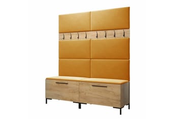 Dunvegan Hallmöbelset 168x46 cm Brown - Møbler - Gangmøbler - Møbelsett til gang & entre