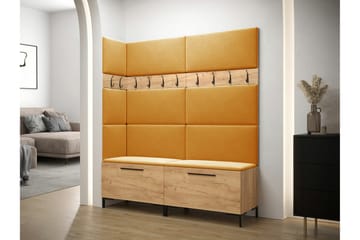 Dunvegan Hallmöbelset 168x46 cm Brown - Møbler - Gangmøbler - Møbelsett til gang & entre