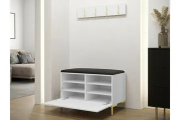 Dunvegan Hallmöbelset 84x44 cm White - Møbler - Gangmøbler - Møbelsett til gang & entre