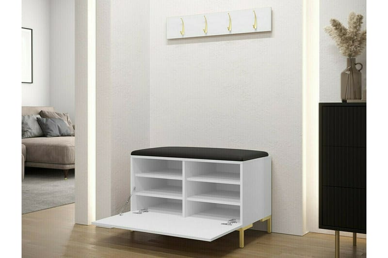 Dunvegan Hallmöbelset 84x44 cm White - Møbler - Gangmøbler - Møbelsett til gang & entre