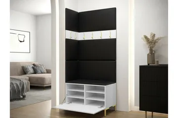 Dunvegan Hallmöbelset 84x46 cm Black - Møbler - Gangmøbler - Møbelsett til gang & entre