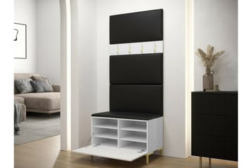 Dunvegan Hallmöbelset 84x46 cm White - Møbler - Gangmøbler - Møbelsett til gang & entre