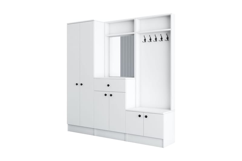 Erickslund Hallmøbelsett, Hvit